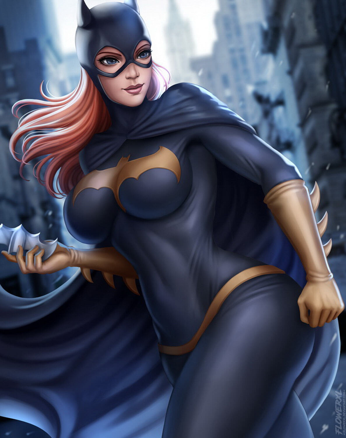 Barbara Gordon and Batgirl Thicc Thick Ass Curvy Solo Solo Female