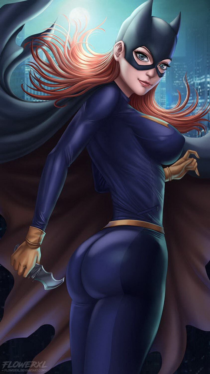 Barbara Gordon and Batgirl Thick Ass Thicc Big Breast Solo