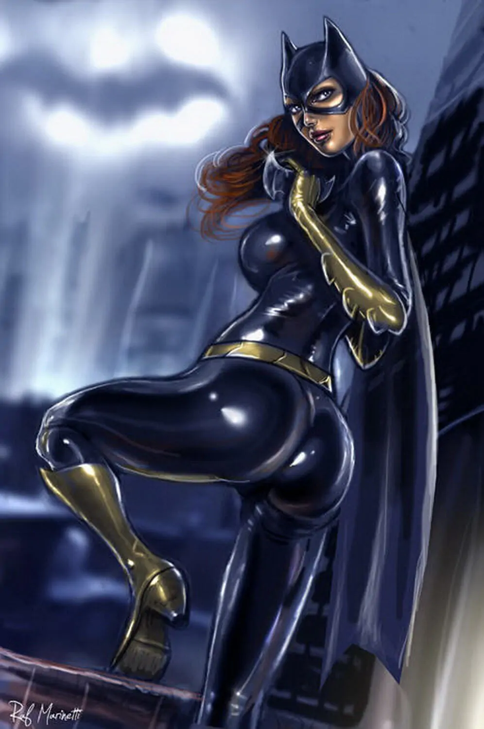 Batgirl and Barbara Gordon Dat Ass Tits Thick Ass Big Breast Solo