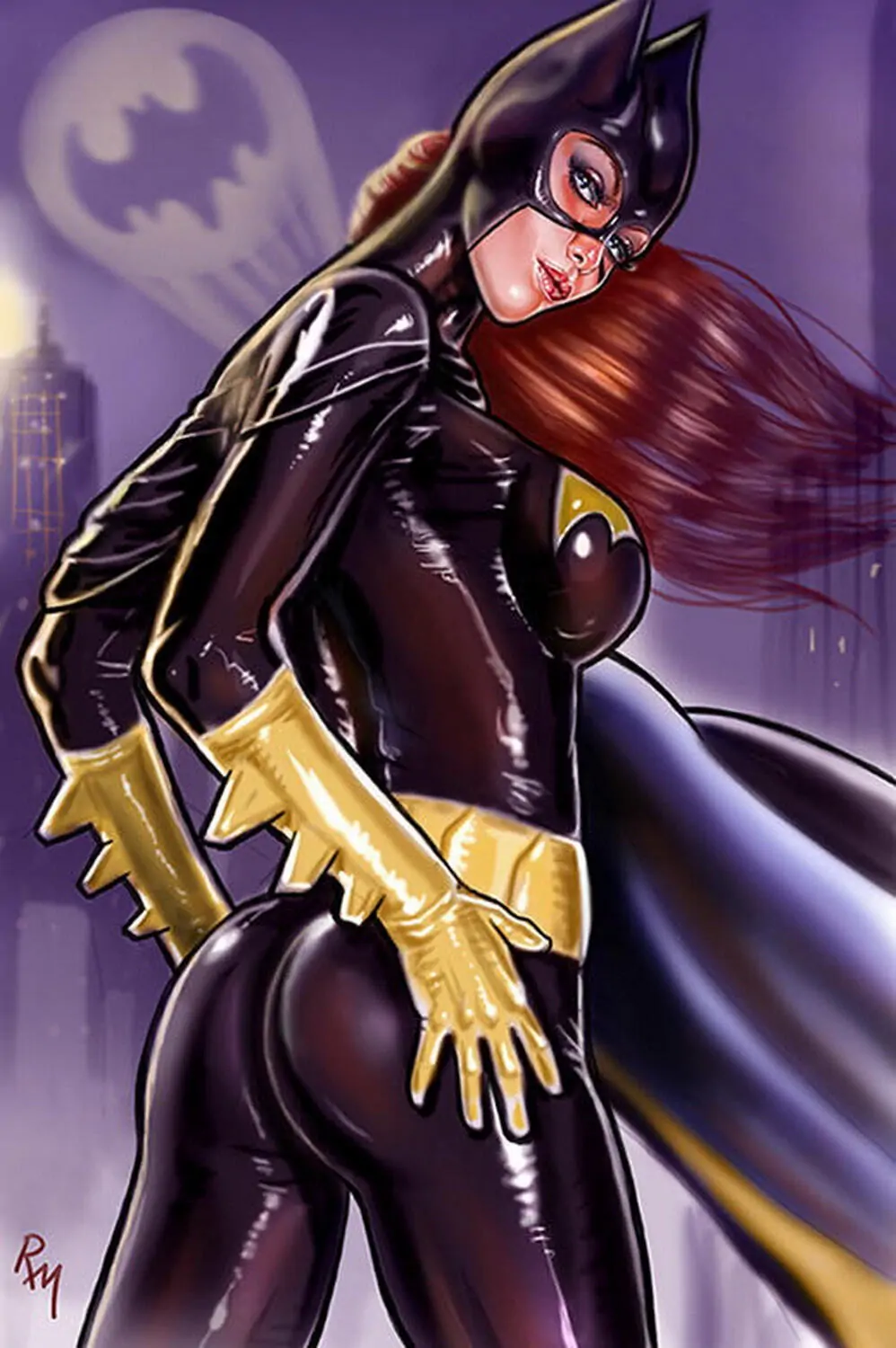 Batgirl and Barbara Gordon Superheroine Tits Thick Ass Big Breast