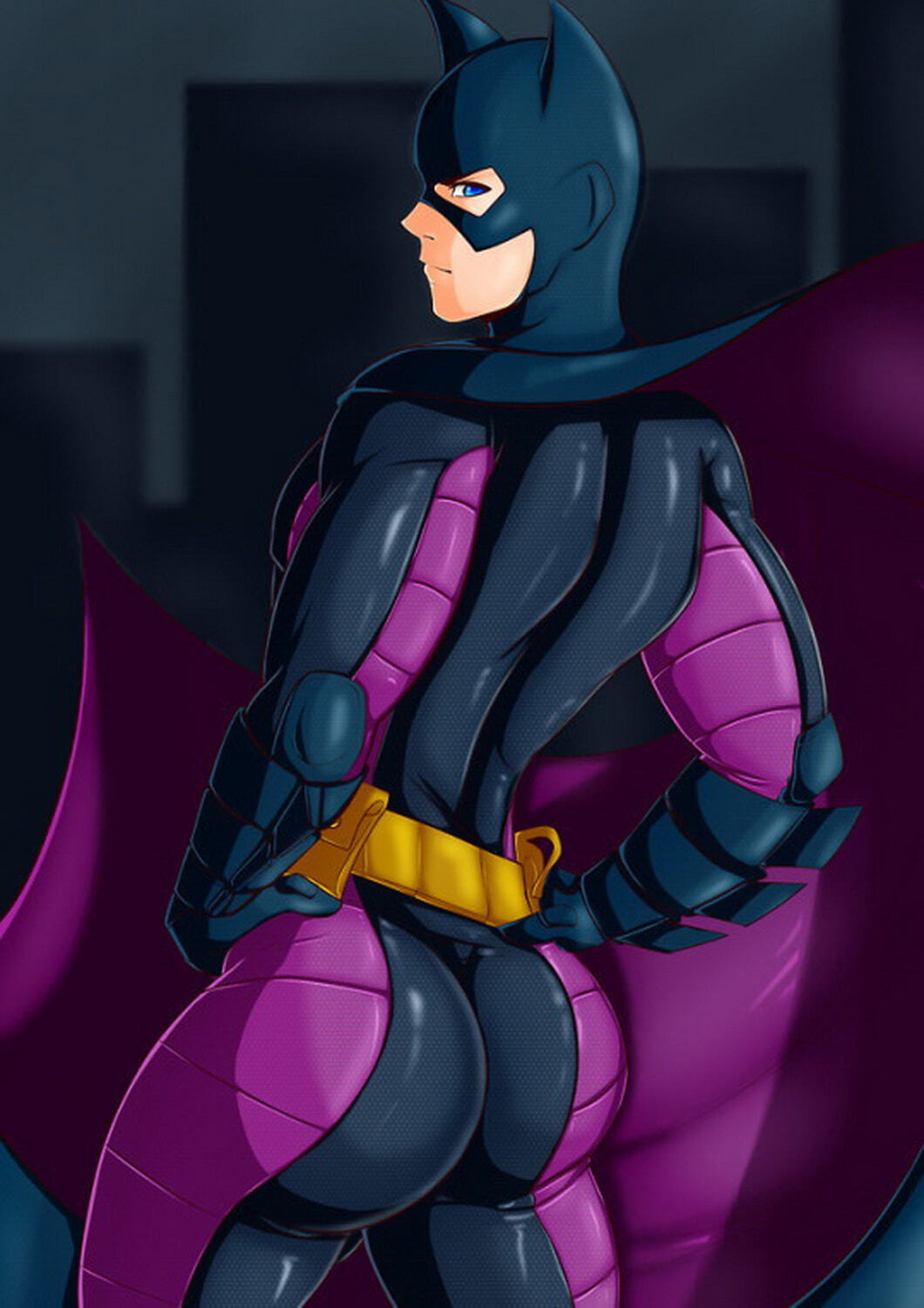 Batgirl and Stephanie Brown Muscular Solo