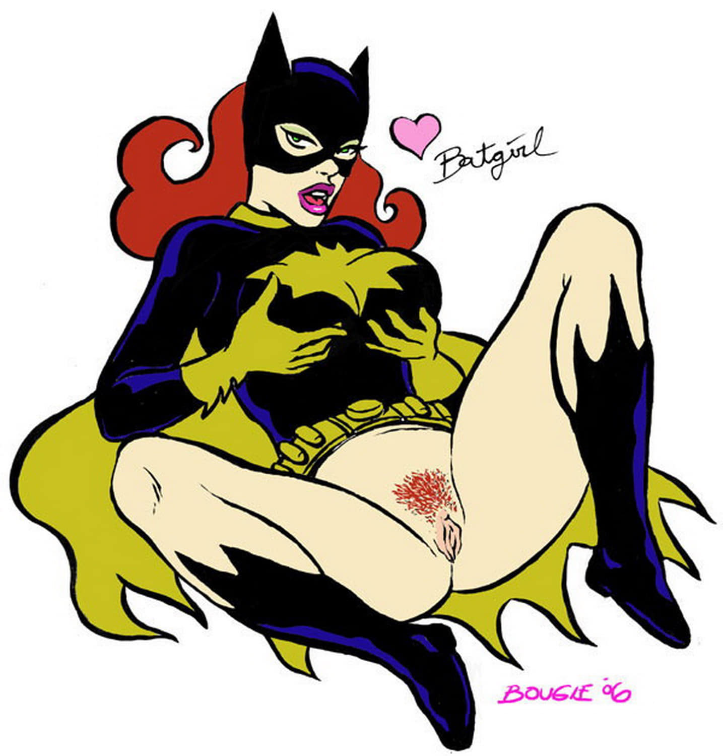 Batgirl Female Only Solo Pussy