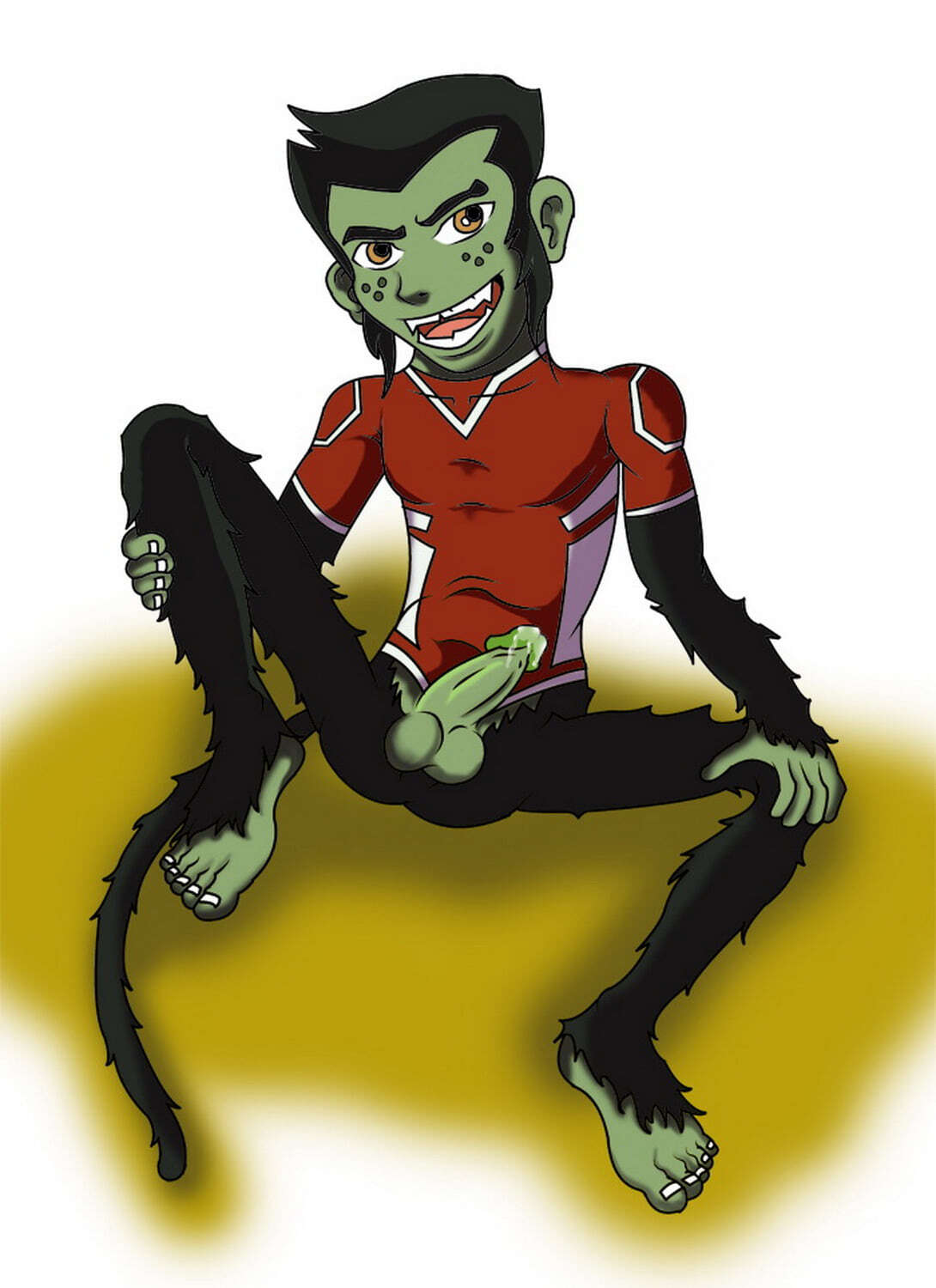 Beast Boy Penis Solo