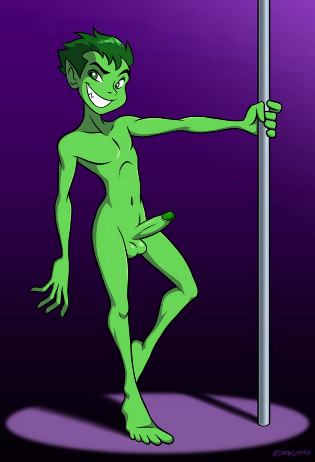 Beast Boy Solo Penis Nude