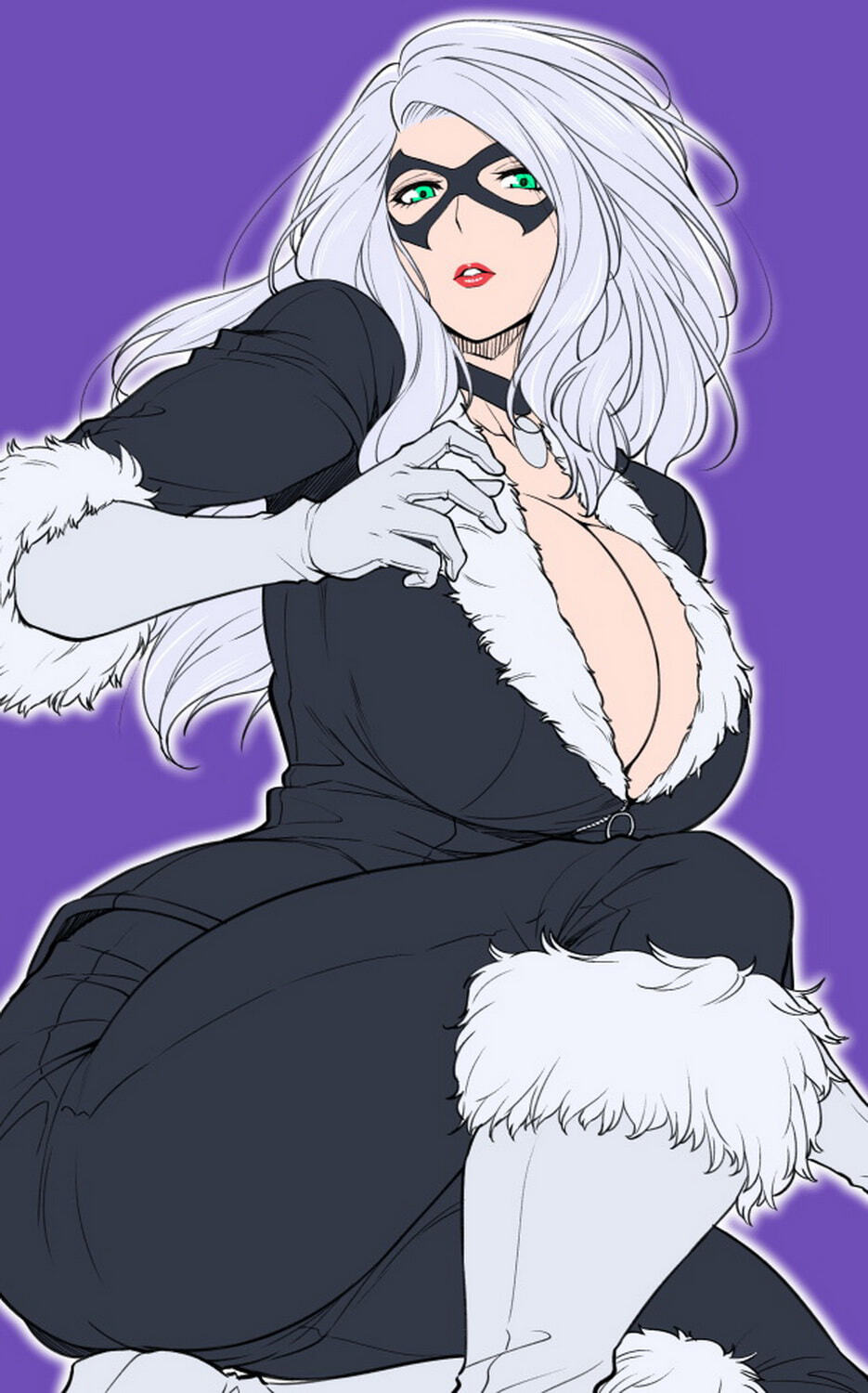 Black Cat Curvy