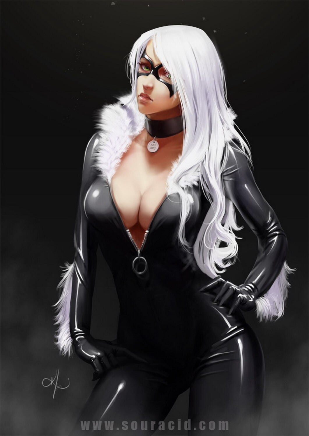 Black Cat Superheroine