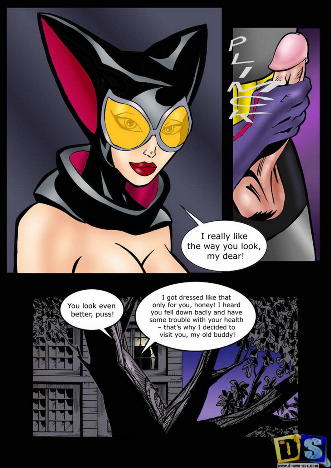 Catwoman and Batman XXX Hottest