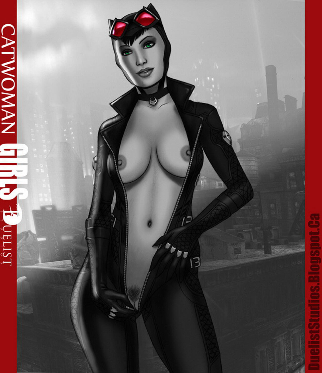 Catwoman Tits Solo Female Only Pussy Nipples