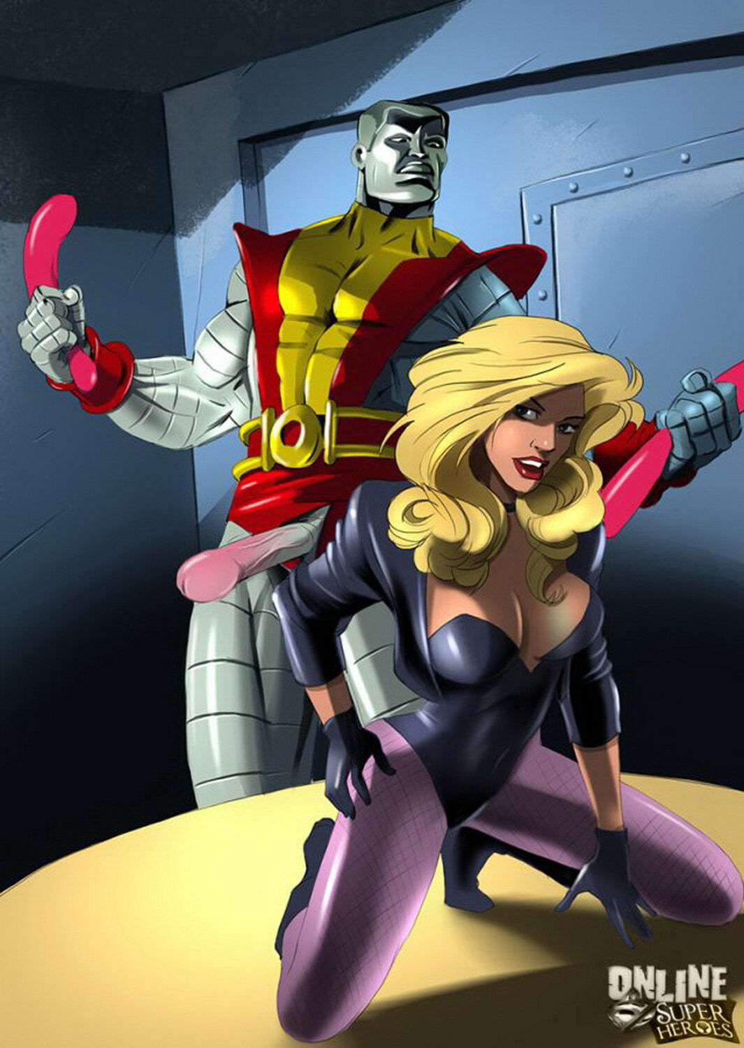 Colossus and Black Canary Superheroine Superhero Huge Cock Cheating