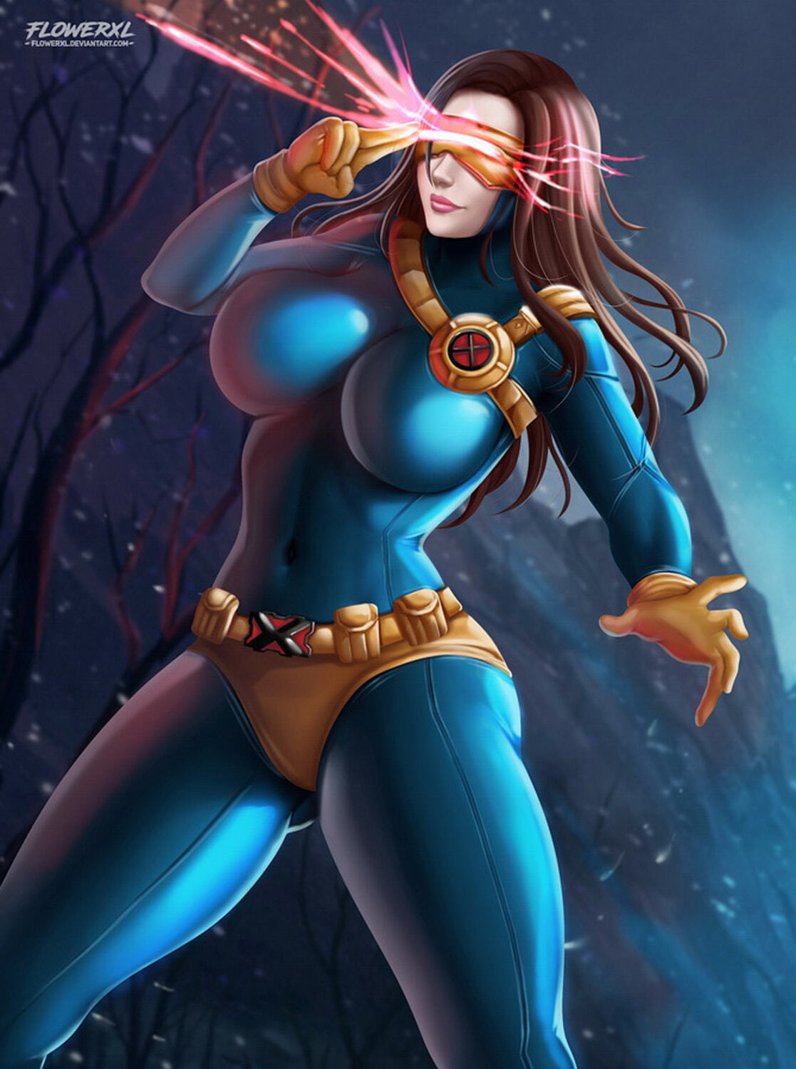 Cyclops (X-Men) and Scott Summers Big Breast Female Only Solo Tits
