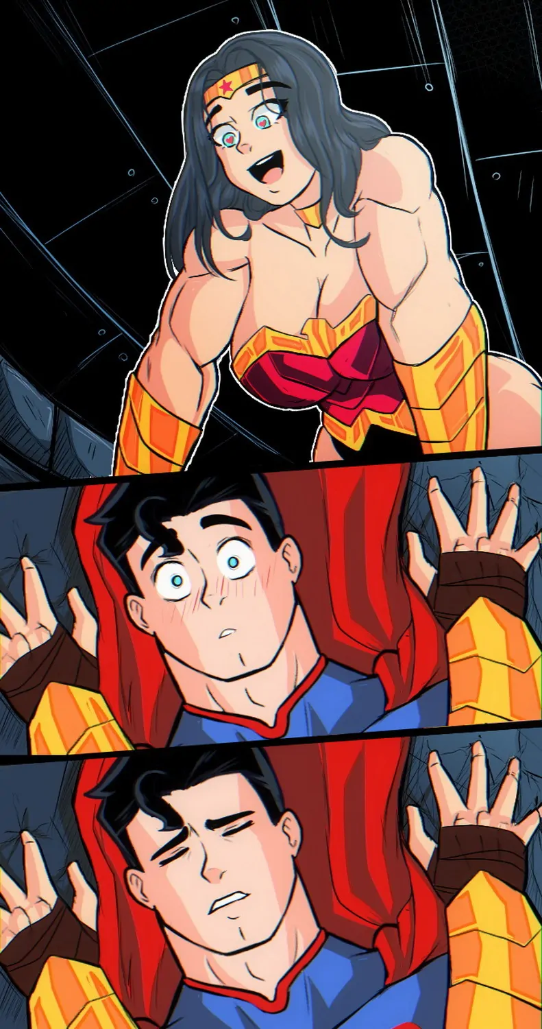 Diana Prince and Wonder Woman Femdom Superheroine Muscular Female