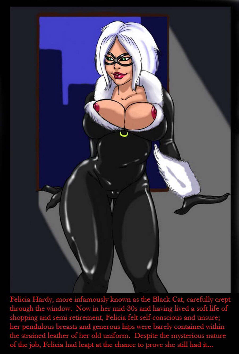 Felicia Hardy and Black Cat Solo Female Only Fantasy