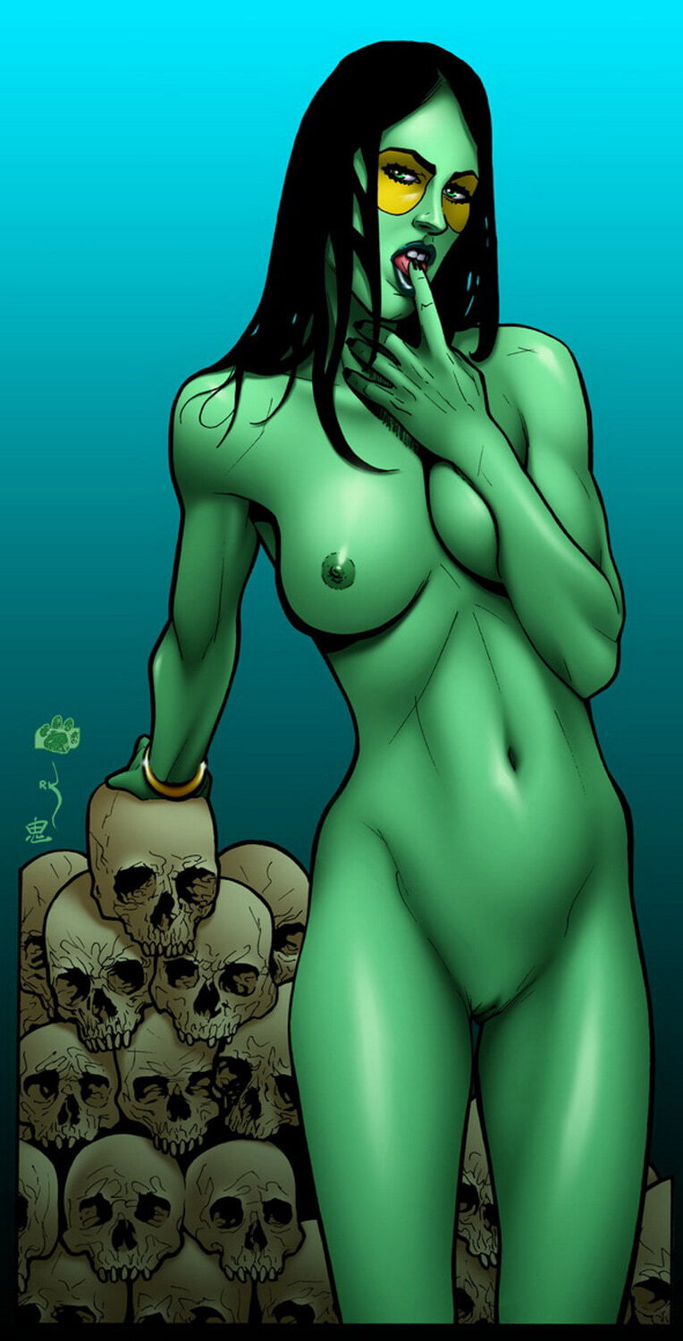 Gamora Topless Tits Nipples Pussy Solo Naked Vagina Nude Female Only