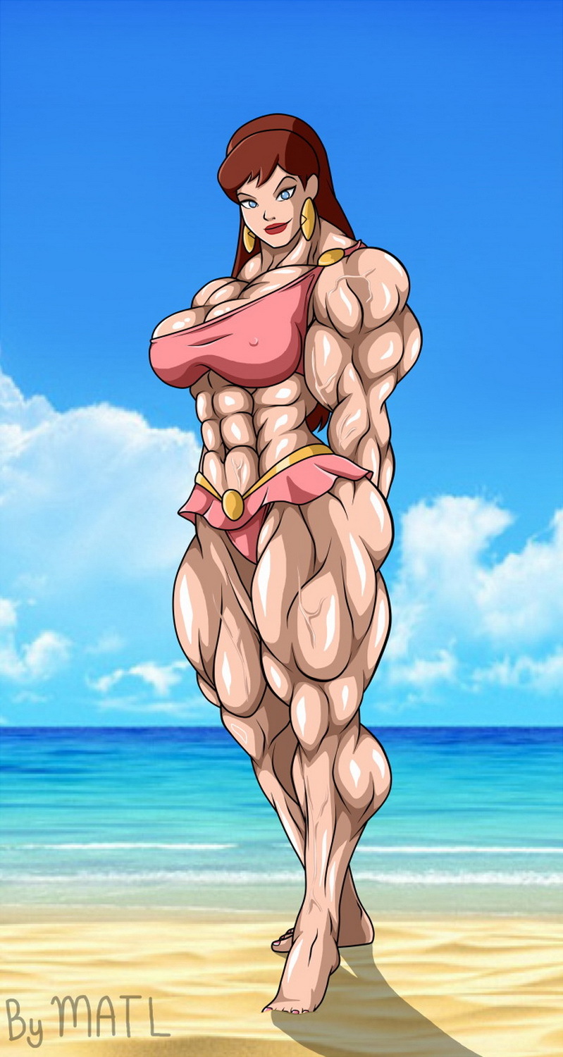 Giganta Solo Muscular Female Huge Muscles Female Only