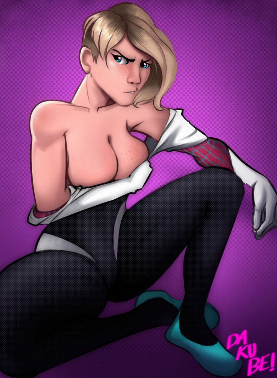 Gwen Stacy and Spider-Gwen Solo Female Only