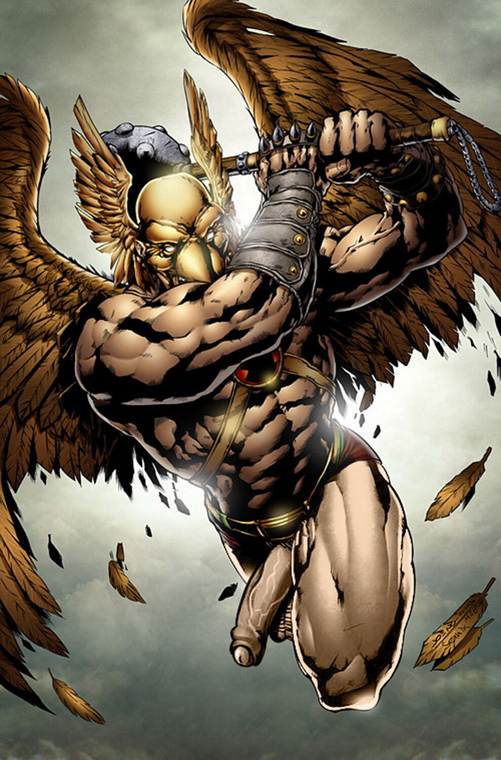 Hawkman Penis Solo Nude