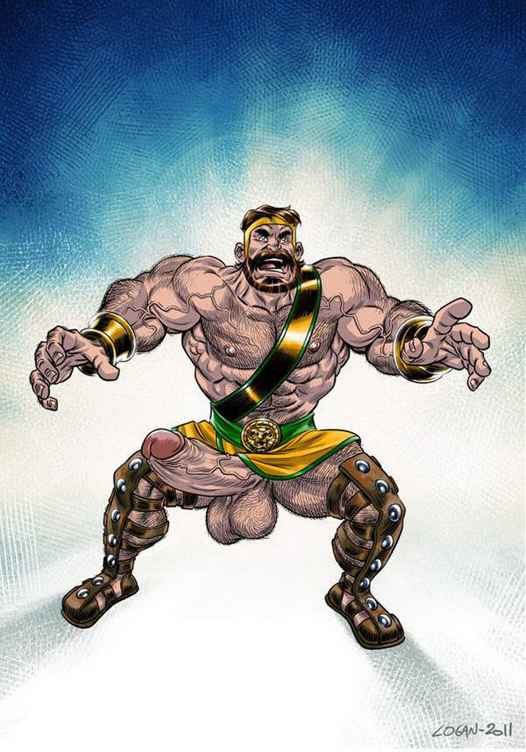 Hercules (Marvel) Hairy Balls