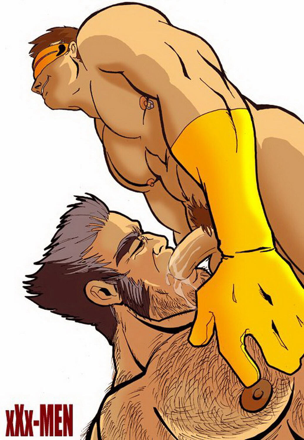 James Howlett and Wolverine (X-Men) Gay