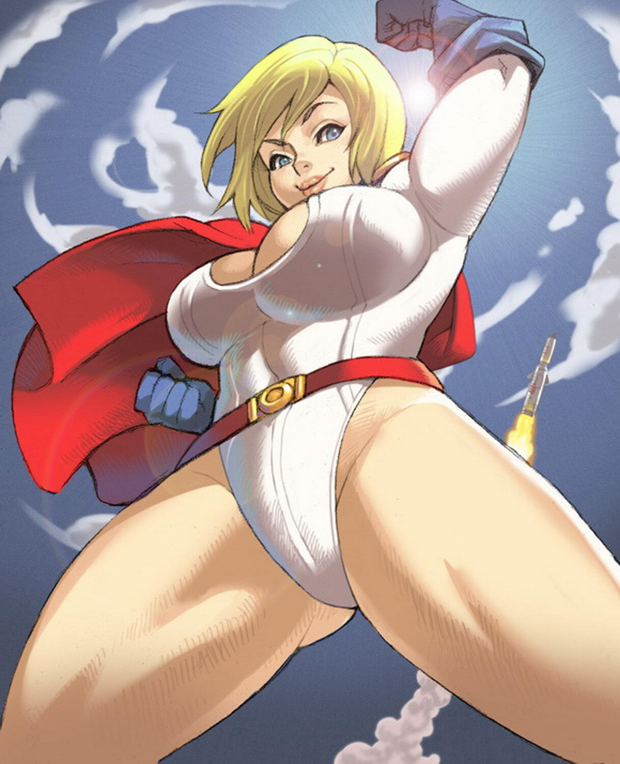 Power Girl Tits