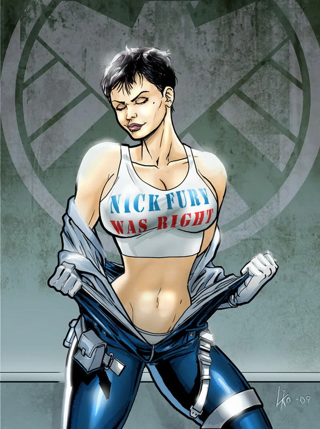 Maria Hill Xxx