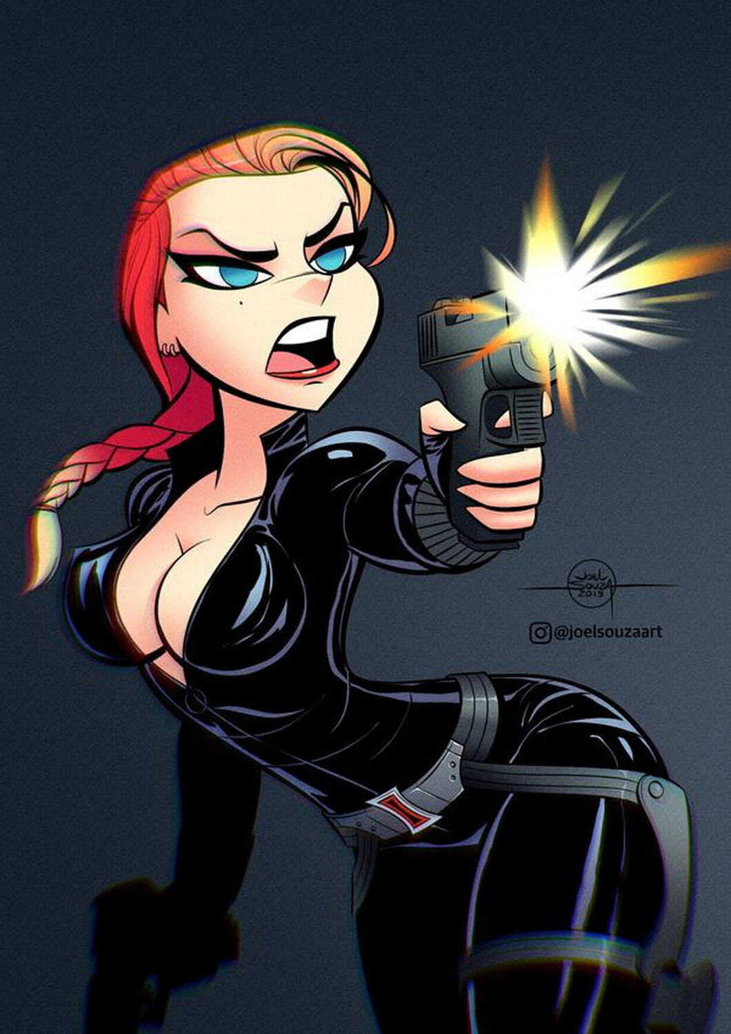 Natasha Romanoff Dat Ass