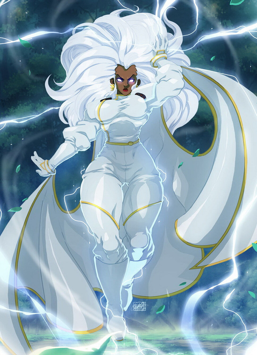 Storm (X-Men) Dark Skin