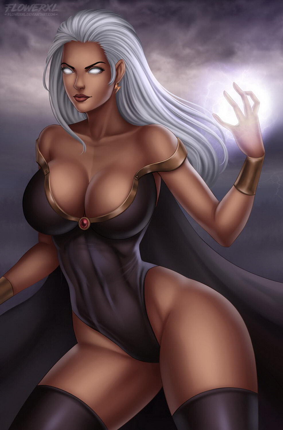 Ororo Munroe aka Storm (X-Men) Dark Skinned Female Female Only Solo