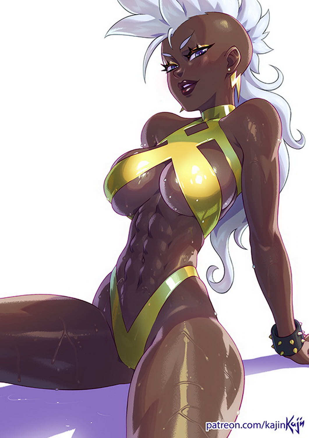 Ororo Munroe aka Storm (X-Men) Solo Dark Skin Female Only Swimsuit