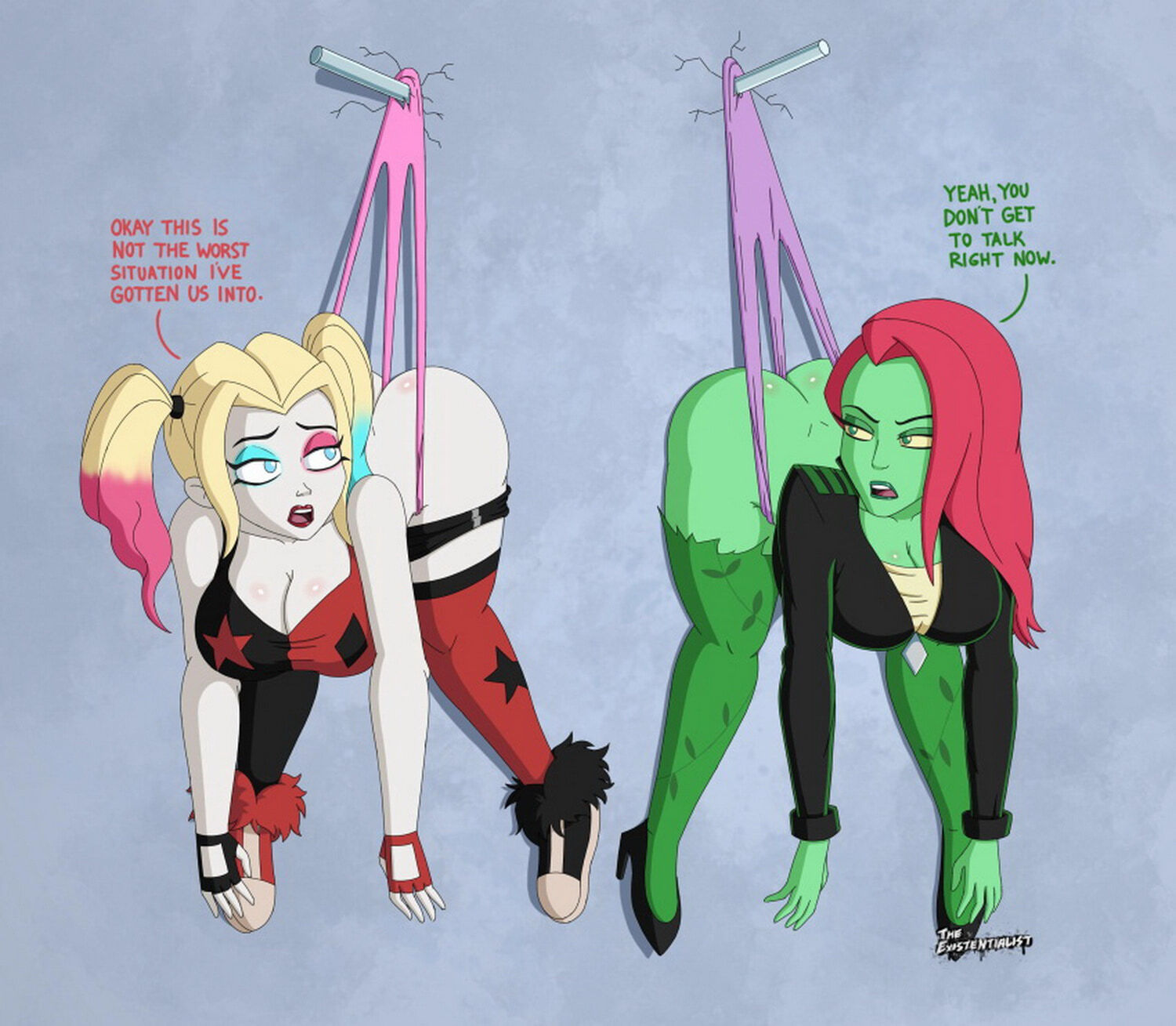 Poison Ivy and Harley Quinn XXX