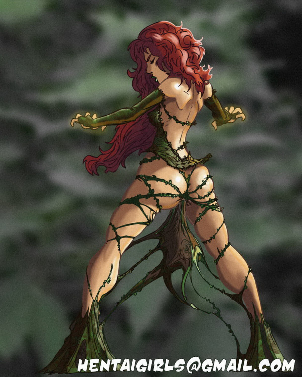 Poison Ivy Female Only Solo Uncensored