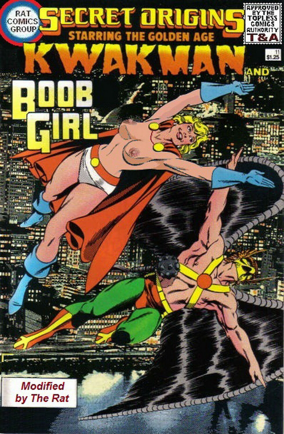 Power Girl and Hawkman XXX