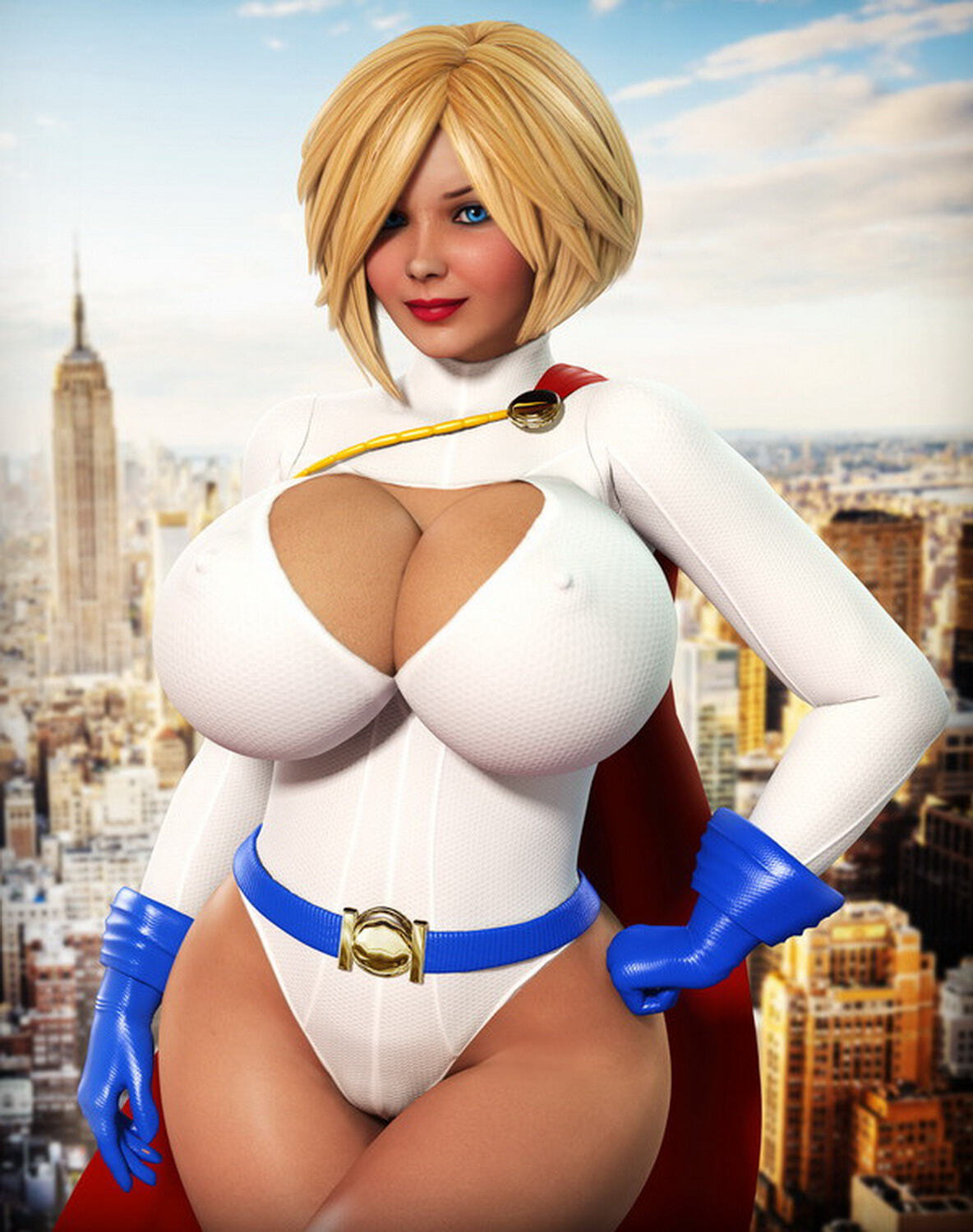 Power Girl Nipples