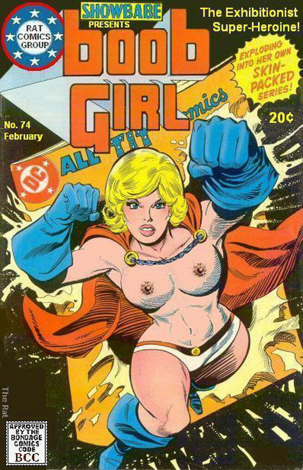 Power Girl Female Only Blonde Solo