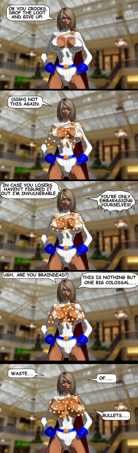 Power Girl Tits