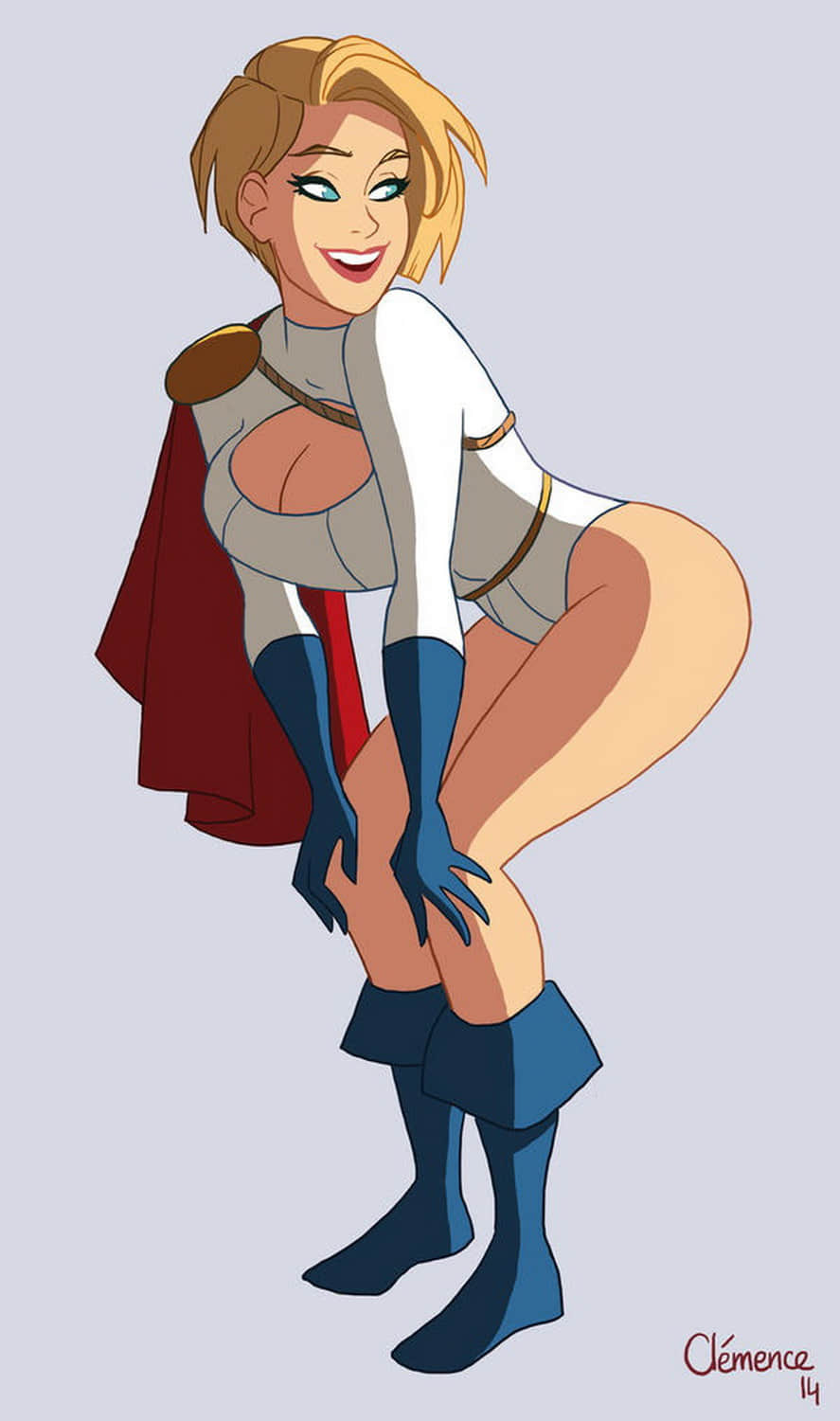 Power Girl Superheroine Superhero