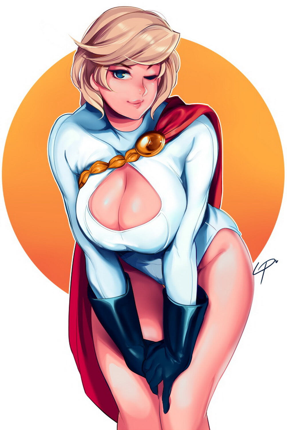 Power Girl Tits