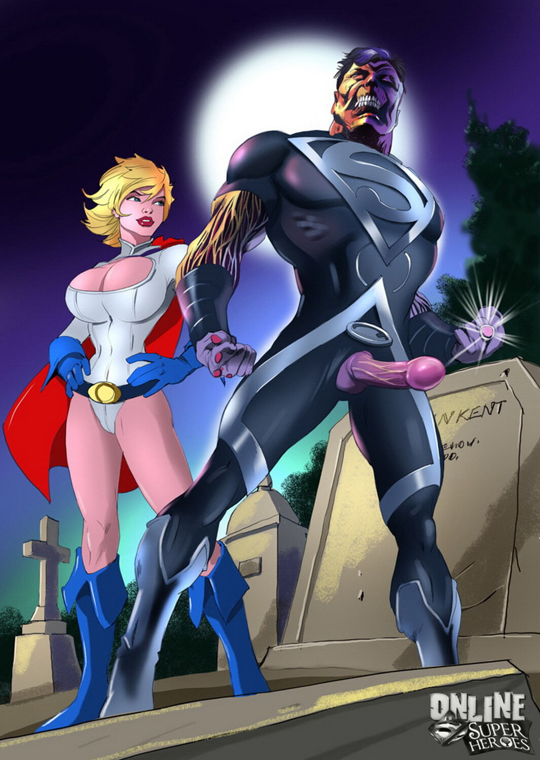 Power Girl XXX Free