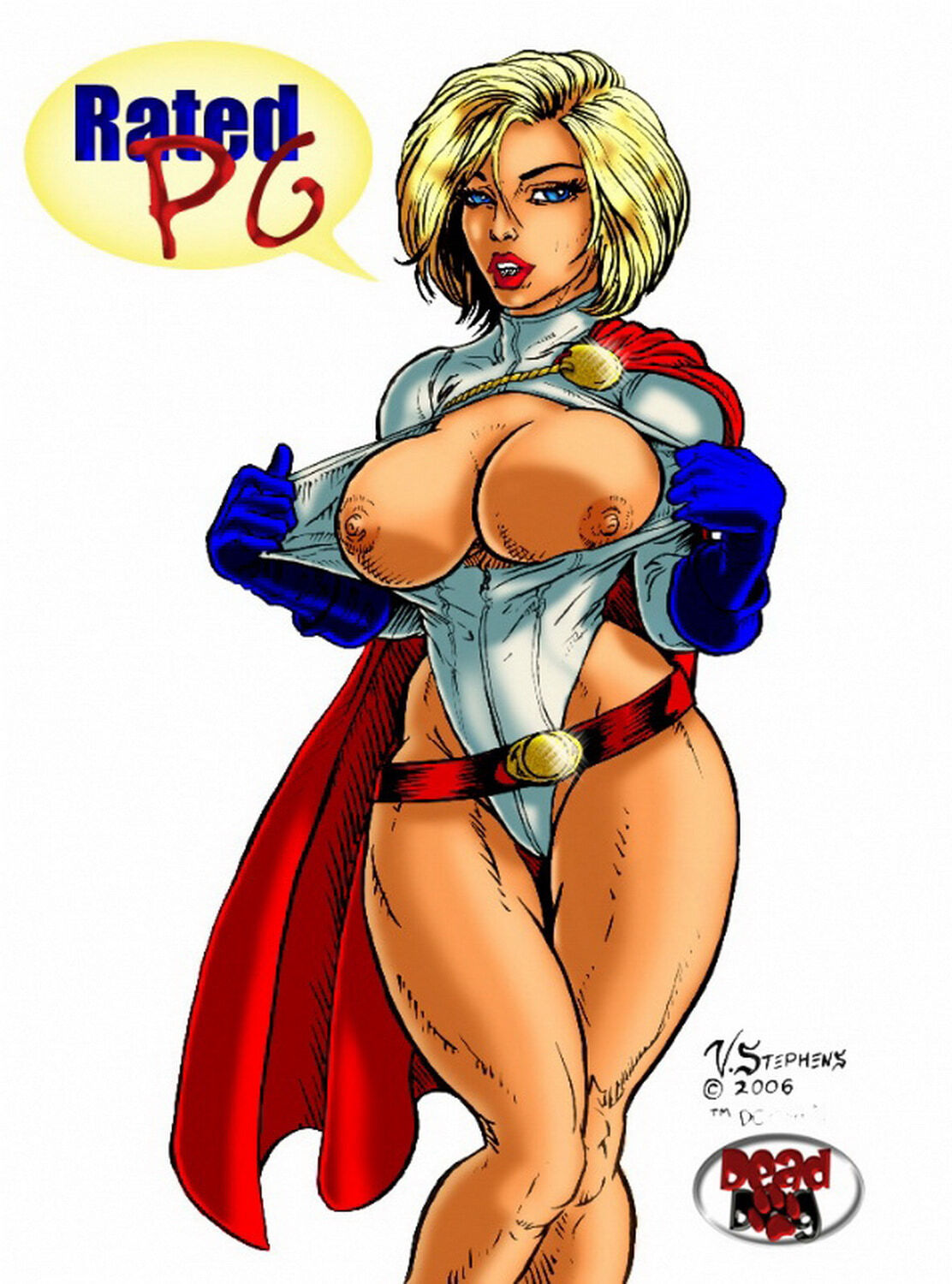 Power Girl XXX Uncensored