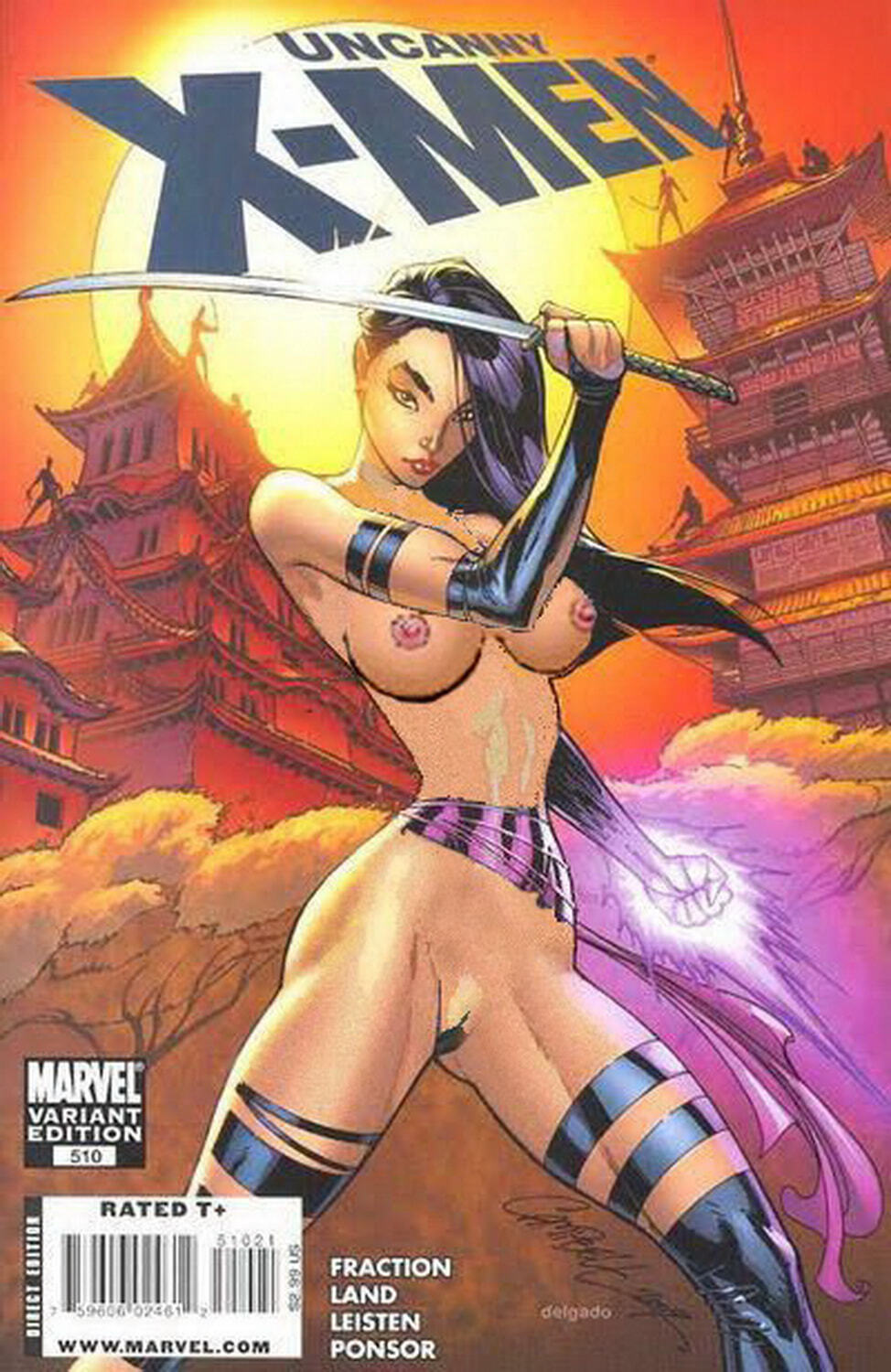 Psylocke Nipples