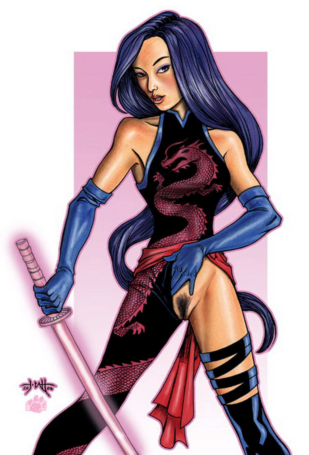 Psylocke Solo Female Only