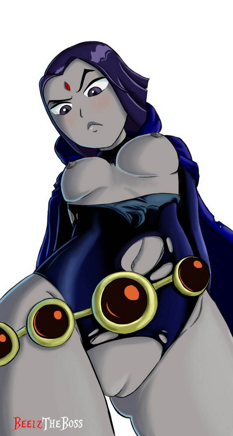 Raven Exposed Breasts