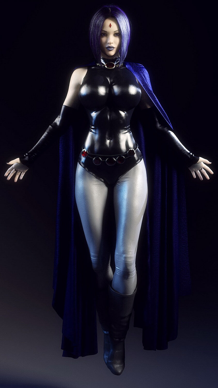 Raven and Rachel Roth Solo Superheroine Solo Female Female Only