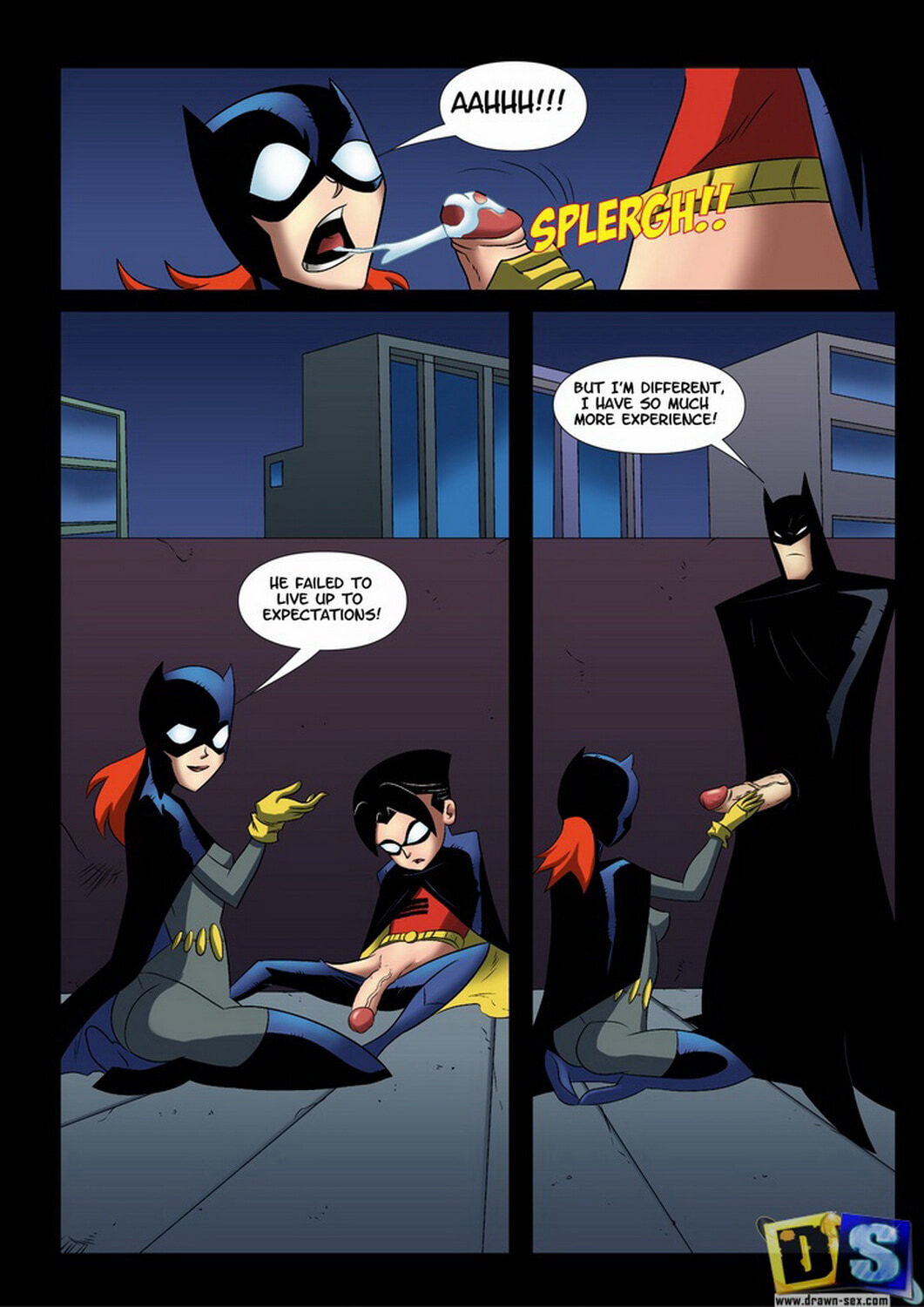 Robin and Batgirl XXX