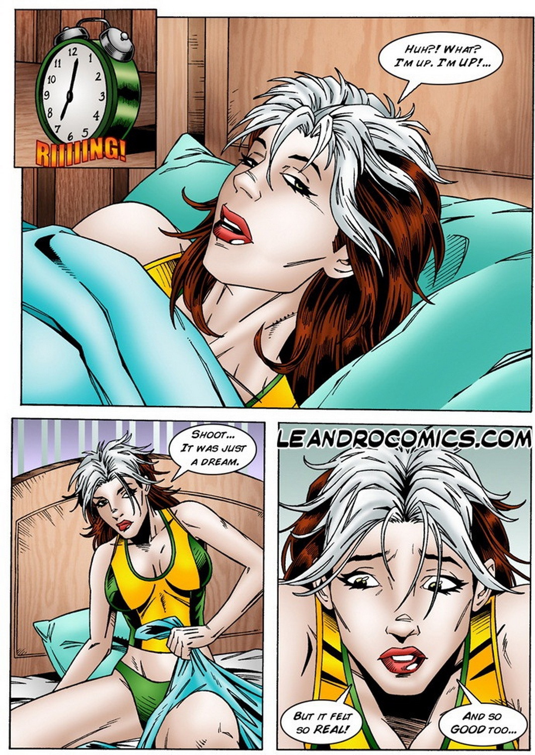 Rogue (X-Men) Female Only Solo Natural