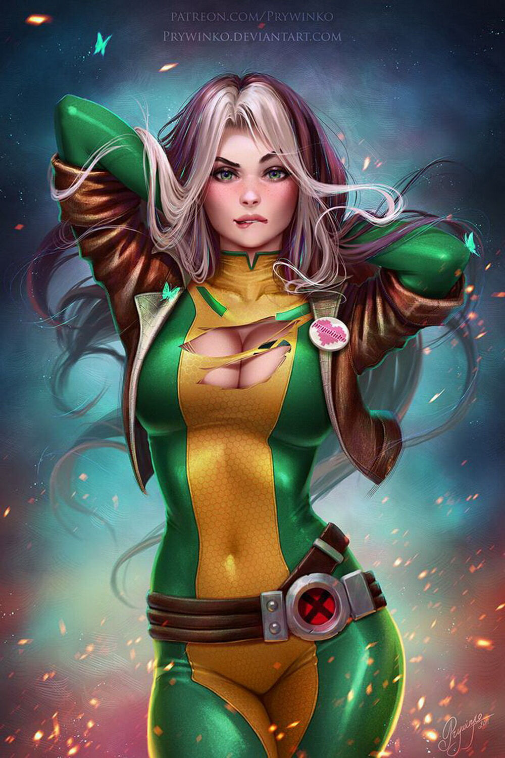 Rogue (X-Men) Female Only Solo Superheroine