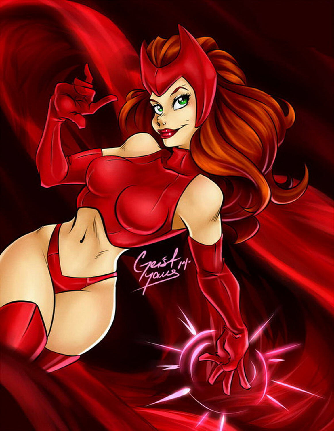 Scarlet Witch and Wanda Maximoff Solo Female Only