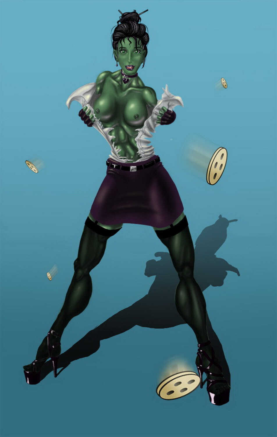 She-Hulk Solo Female Only Parody