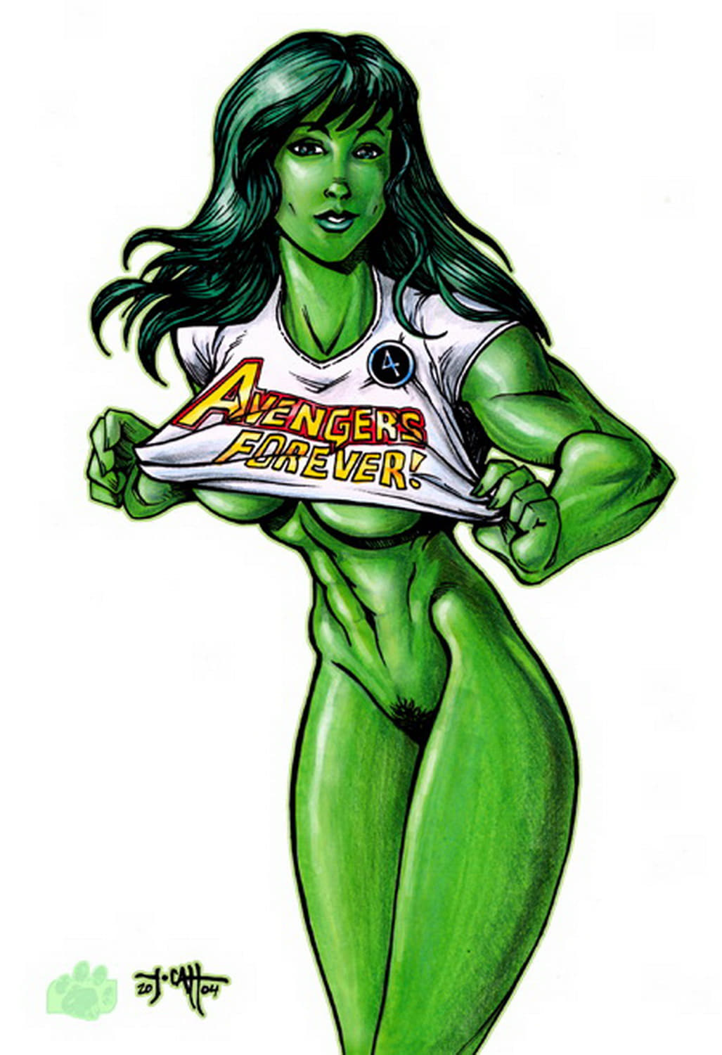 She-Hulk Solo Female Only