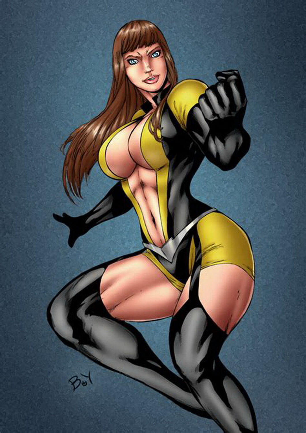 Silk Spectre and Laurie Jupiter Female Only Superheroine
