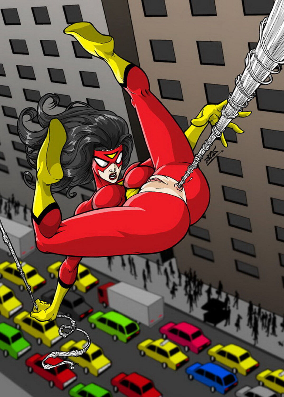 Spider-Woman and Jessica Drew Xxx Famous